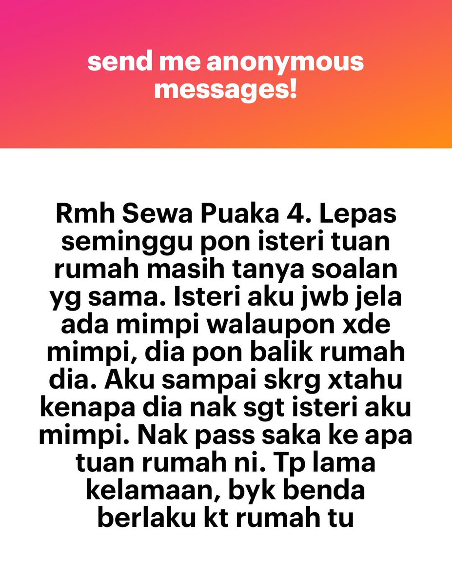 Rumah Sewa Puaka