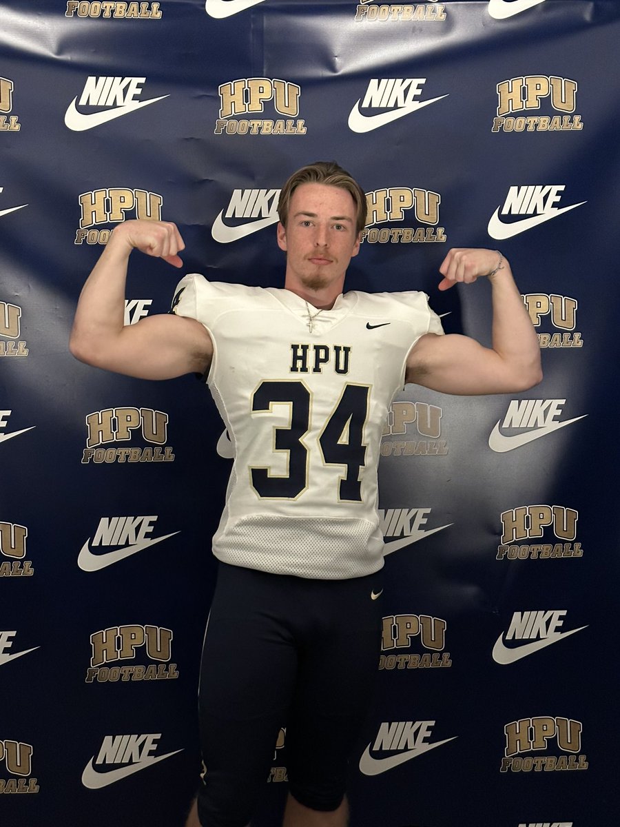 GavinBarabas34's tweet photo. Loved coming out to @HPUFootball. Beautiful campus, great facilities and amazing coaches! @CoachBachtelHPU @CoachCadeGray @KodiCrane @CoachSimpson43 @CaddoNext @WEKatenkamp55 https://t.co/zyQmyVN9kJ