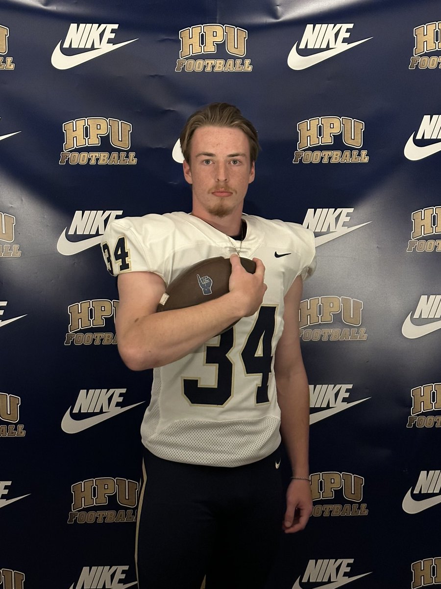 GavinBarabas34's tweet photo. Loved coming out to @HPUFootball. Beautiful campus, great facilities and amazing coaches! @CoachBachtelHPU @CoachCadeGray @KodiCrane @CoachSimpson43 @CaddoNext @WEKatenkamp55 https://t.co/zyQmyVN9kJ