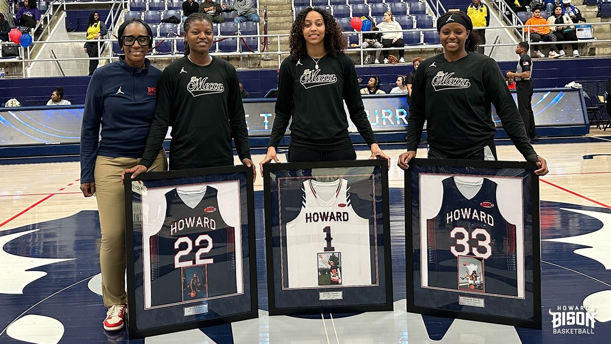 🏀 | BISON WIN! The Bison highlight senior day with a 76-73 victory over Coppin State! 3⃣ Bison posted double digits. Iyanna Warren led the charge with 20 points. @Howard_WBB returns to action Saturday, March 2nd when they face UMES on the road at 2 PM. #BleedBlue