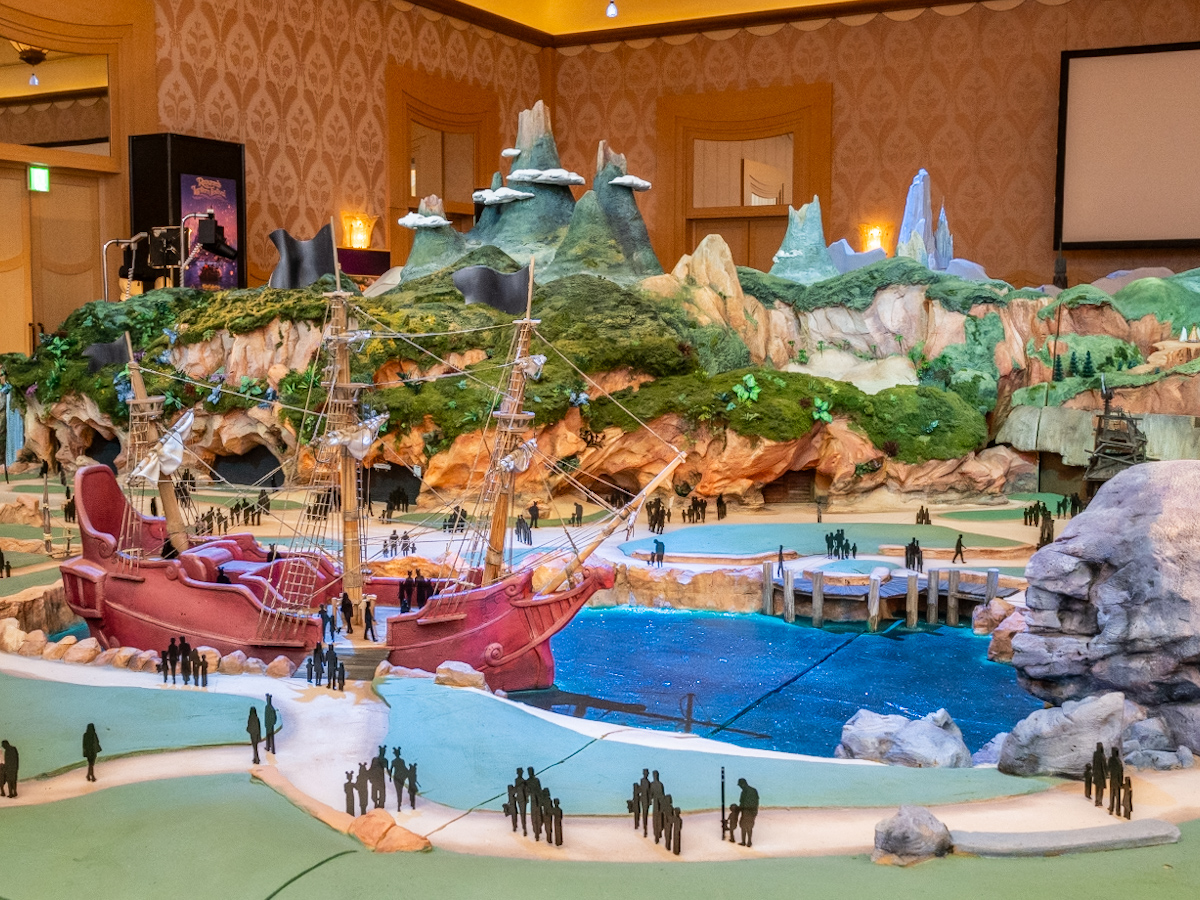 エリア全体を模型でチェック！ 東京ディズニーシー 新エリア 