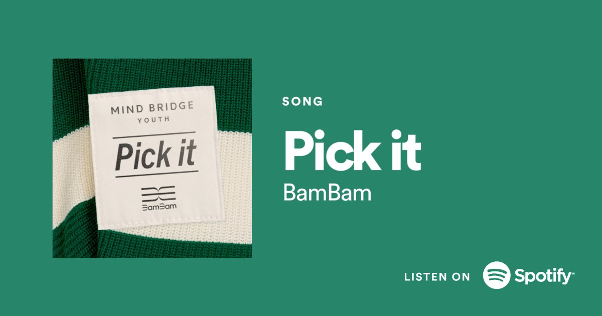 𝑇eam𝓢potifyBamBam🇹🇭 tweet media