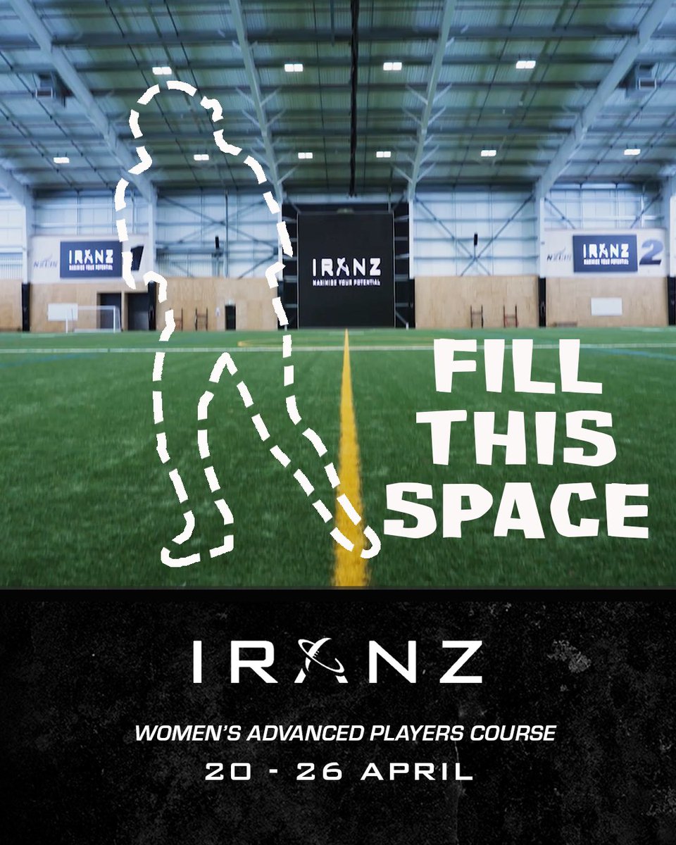 An exciting course here at the International Rugby Academy of New Zealand. A 7-day residential course designed for female players aged 16 years + aspiring players.
Go to iranz.co.nz/copy-of-advanc… to register or get more information