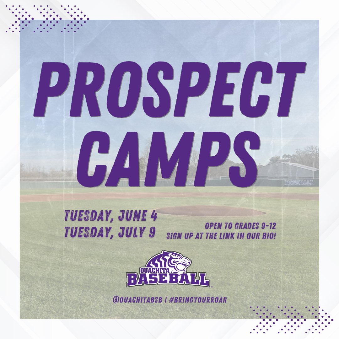 OuachitaBSB's tweet photo. Looking forward to finding some Tigers this summer! 🐅 

#RollTigs | #BringYourRoar https://t.co/jIgq2M7ZnK