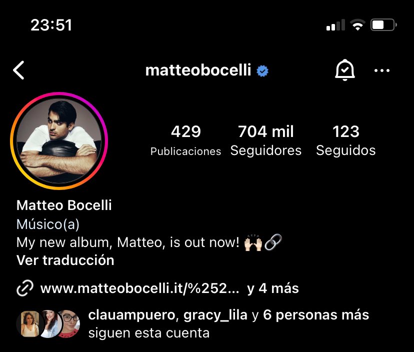 Fuimos en patota…🤭😂 #MatteoBocelli