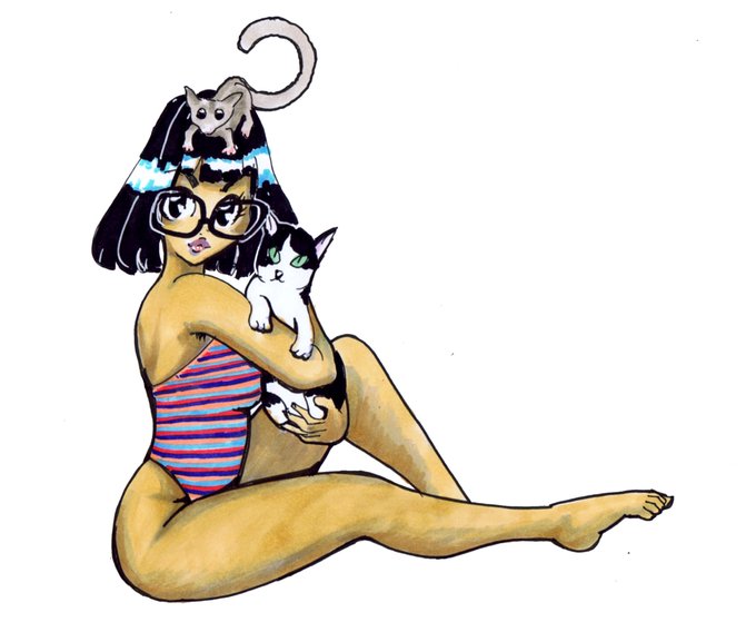 Want hot babe art? I got you covered!   Let me draw you or someone you like https://t.co/jijhMyYqEG