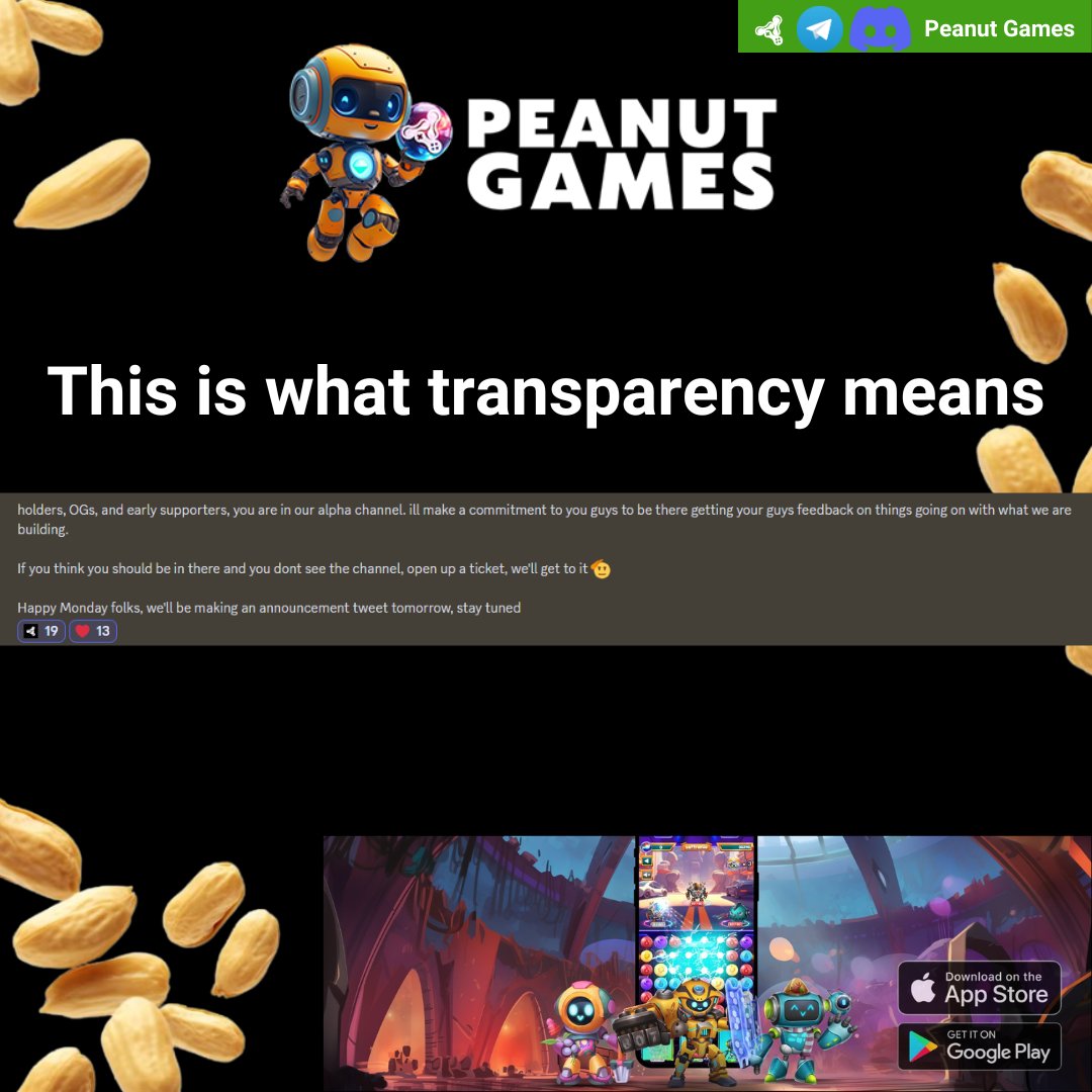 kuyaadrian_eth's tweet photo. With Peanut Games It's all about building the project with the community also.

-Building new games every month
-Play to Earn 
-Free to Play

Discord: https://t.co/frPBryeUv1

#Web3 #Web3Game #NFT #Gamefi #P2e #NFT #NFTCommunity https://t.co/jOlQ0V91Rm