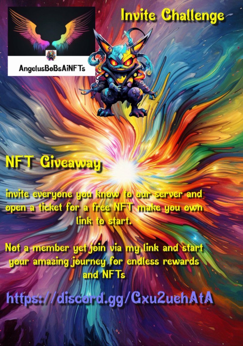 DipnHodl's tweet photo. 🌟📣 Calling all members! Invite your friends to our server with your own link - when they join, both will receive 1 Ninja v Samurai NFT on Polygon! 🎁 Open a ticket and show proof in the welcome room. Let's get this server filled up! 🫶💫 #NFT #InvitationContest #PolygonNFTs https://t.co/uo8Z9KSEFm