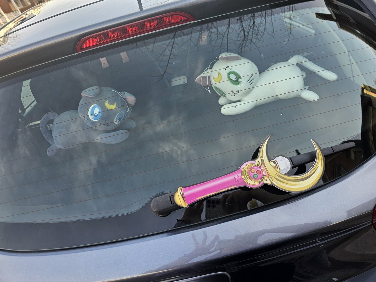 On my way to having the Sailor Moon car of my dream. #sailormoon #sm #sailormooncar #moonstick