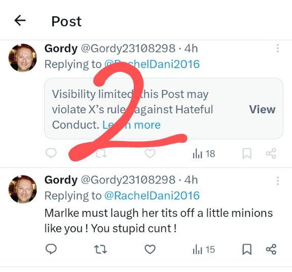 EAPoeEstNe19jan's tweet photo. #SSBlockList
Report &amp; BLOCK @Gordy23108298 
Offensive &amp; Sexist rage directed at a Squaddie. I wonder if this is #VeryLow with a fake account. https://t.co/wB6Uoc4QZU