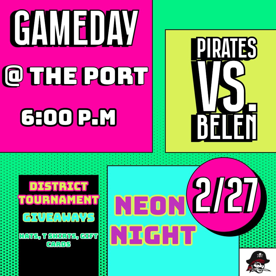 Gameday 
📍The Port
Then for the night: Neon Night
Gametime at 6