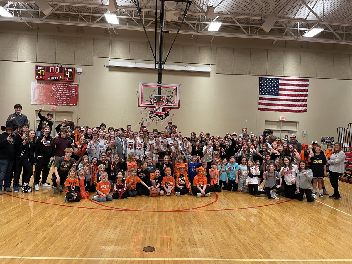 D_Almasi's tweet photo. The IBHS Girls Basketball Team is State-Bound and Super-Sectional Champions! So proud of @CoachBelville and the team for their hard work! #ibtigerpride @ib327athletics https://t.co/DZi2nt33So