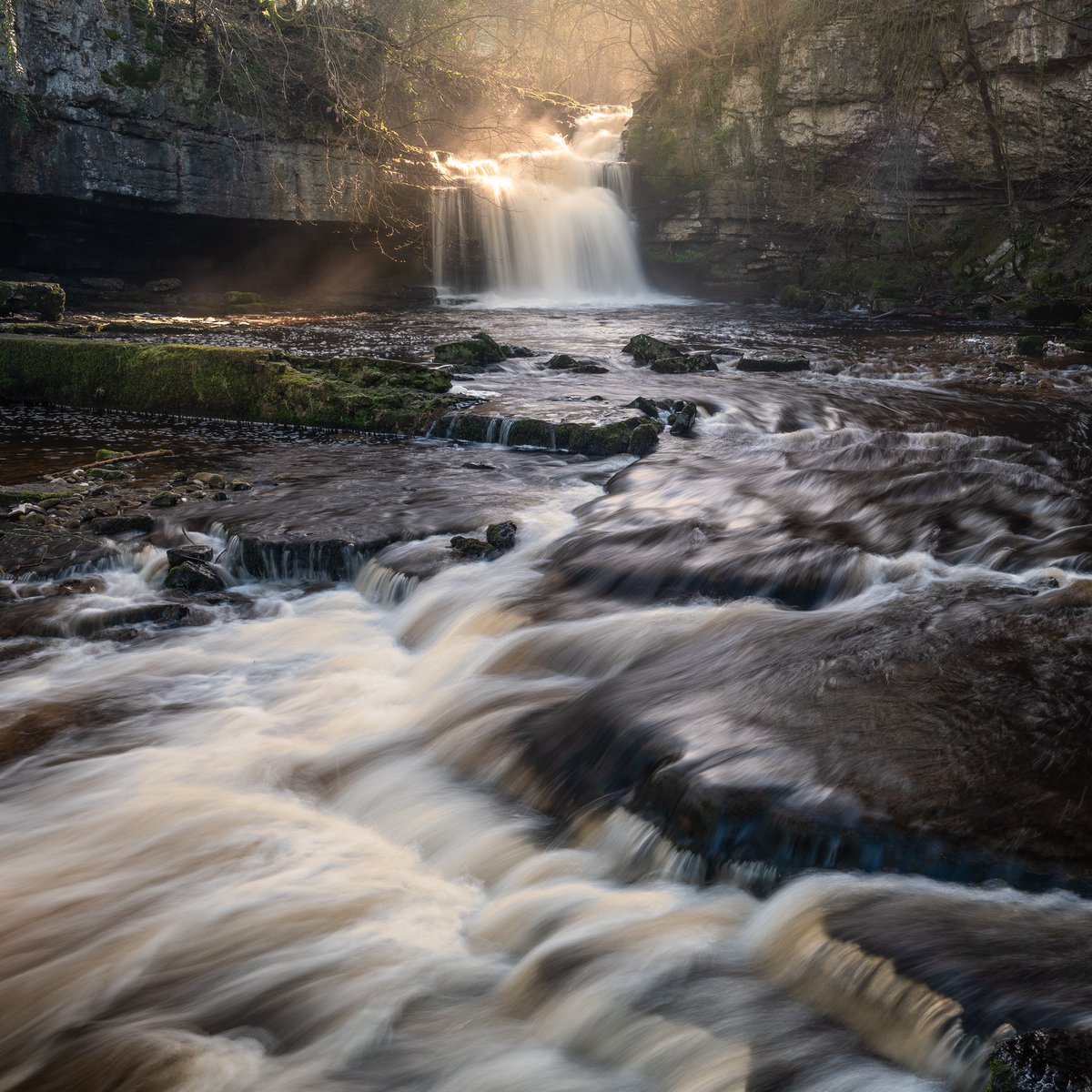 Cauldron Falls, North Yorkshire. #shotonLUMIX #landscapephotography #waterfall #lensbible #ukpotd #photograghy #bbcspringwatch #Mondayvibes #LUMIX #NatureBeautiful