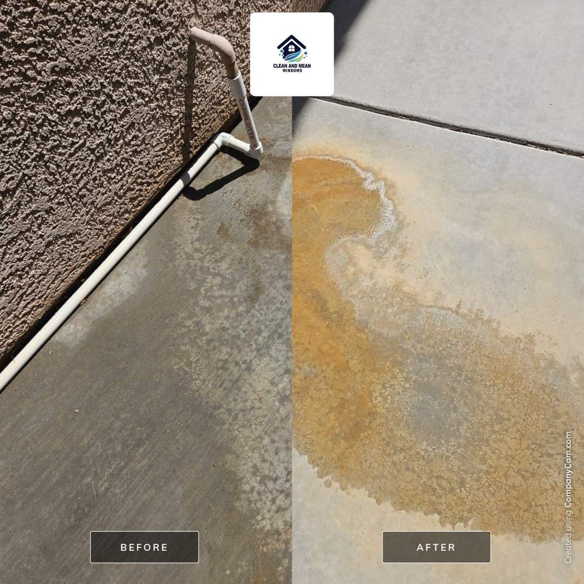 Cleananmean's tweet photo. 🌟 Embrace Spring with a Fresh Start! 🌷 F9 BARC effortlessly conquers heavy rust, fertilizer, battery acid &amp; irrigation stains. No mixing, no scrubbing – just apply for a stunning transformation. Restore your concrete's natural brilliance with ease! Say goodbye to stains. https://t.co/4U9h8Exv2Q