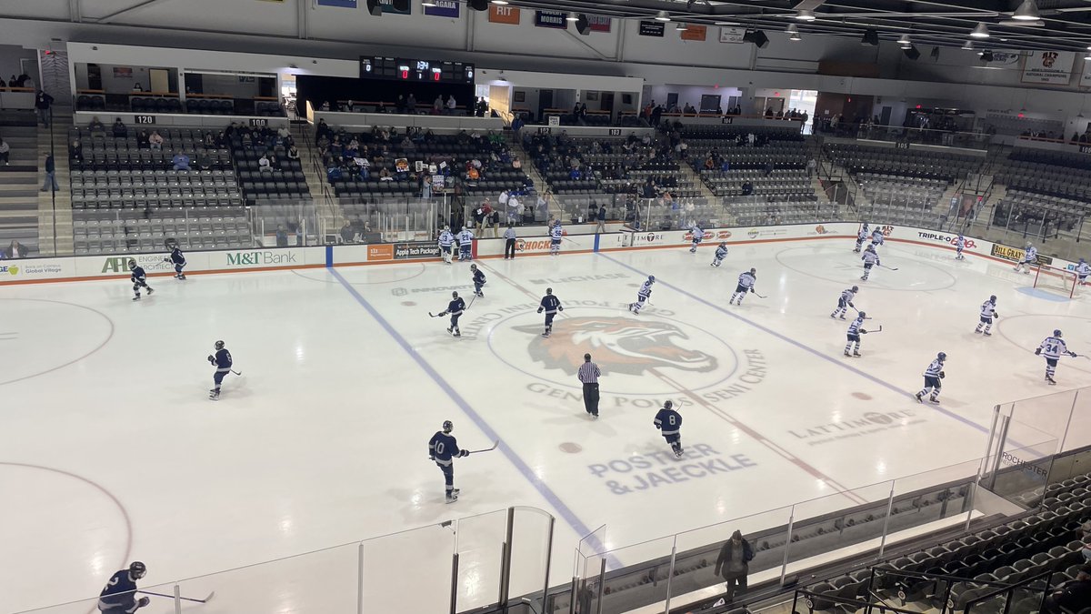 Justin Ritzel (@reporterritz) on Twitter photo Tonight's office: RIT.
Look for updates from both <a href="/SectionVHockey/">Section V Ice Hockey</a> championship games.
First: <a href="/BNDHockey/">United@BNDHockey</a> vs. <a href="/UpdatedTitans/">Thomas Titans Hockey</a> in Class B.
Later: <a href="/McqPuck/">McQ Puck</a> vs. <a href="/PortsideRoyals/">Portside Royals Varsity Hockey</a> in Class A.
<a href="/DandC/">Democrat & Chronicle</a> Tonight's office: RIT.
Look for updates from both <a href="/SectionVHockey/">Section V Ice Hockey</a> championship games.
First: <a href="/BNDHockey/">United@BNDHockey</a> vs. <a href="/UpdatedTitans/">Thomas Titans Hockey</a> in Class B.
Later: <a href="/McqPuck/">McQ Puck</a> vs. <a href="/PortsideRoyals/">Portside Royals Varsity Hockey</a> in Class A.
<a href="/DandC/">Democrat & Chronicle</a>
