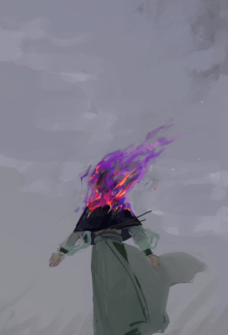 「purple fire」のTwitter画像/イラスト(新着)