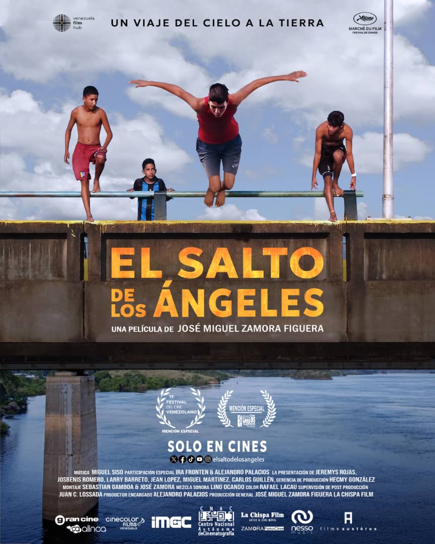 Gran_Cine's tweet photo. ¡Proximo  gran estreno!Prepárate para el gran estreno de la película 
EL SALTO DE LOS ÁNGELES
de @josezamora31.
Una historia de encuentros   entre padre e hijo. 
Filmada en los parajes más hermosos del sur de Venezuela.
➕️  información ℹ️ https://t.co/I6BTp72fUG https://t.co/HUoPlHIxMy