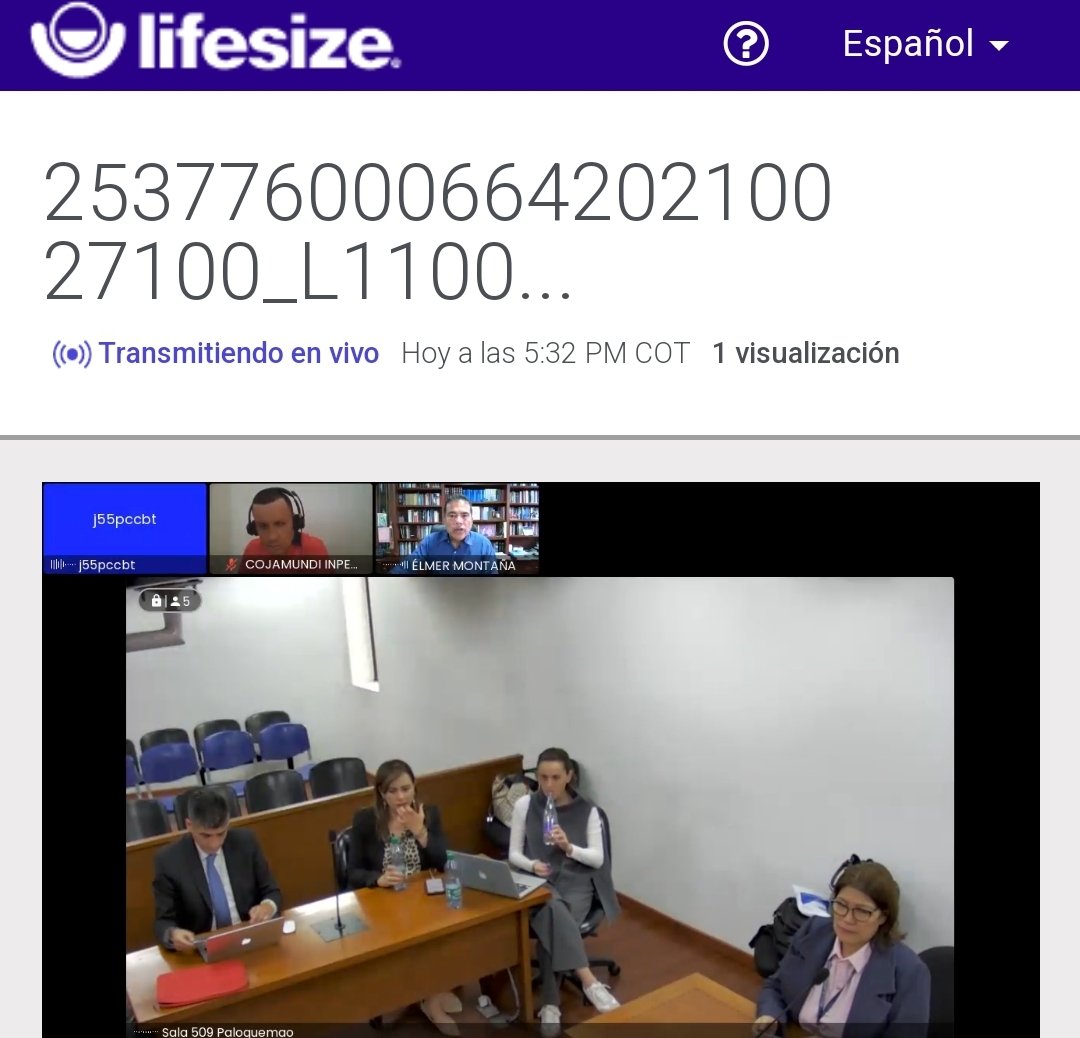 prensapaloq's tweet photo. Juzgado 55 penal circuito: #AEstaHora inicia la audiencia de #SentidoDeFallo de Yhonier Rodolfo Leal Hernández. Proceso por la muerte del estilista Mauricio Leal y su madre Marleny Hernández. Audiencia presencial #ComplejoJudicialDePaloquemao. 👇
https://t.co/pCPoflIrbn https://t.co/IXQHiD8TDD