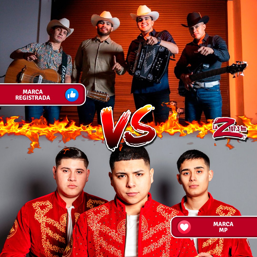 laz1073fm's tweet image. #VersusZ |  Comenta, ¿Qué grupo te gusta más?
#MarcaRegistrada 🥊 vs🥊  #MarcaMP