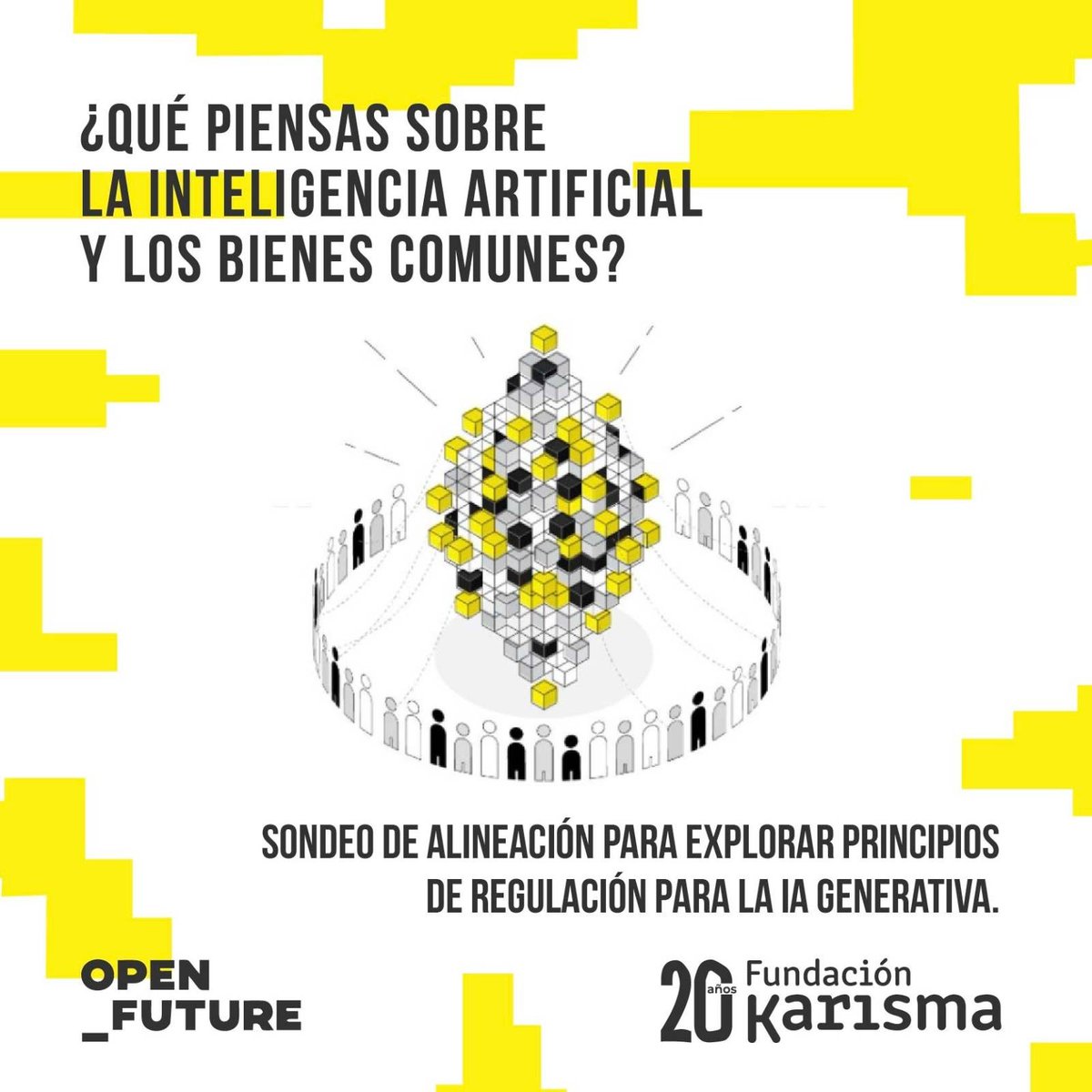 'La IA reduce la motivación de las personas para compartir trabajos abiertamente.' ¿Qué opinas? Únete al Sondeo de Alineación sobre IA y los Comunes para votar en declaraciones como esta y agregar la tuya. Regístrate aquí 👉 openfuture.eu/blog/alignment…… #DigitalCommons #genAI