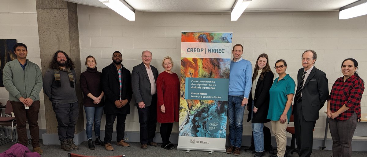 uOttawaHRREC's tweet image. Merci à notre conférencier Jonas Mikkelsen qui a partagé son parcours professionnel avec nos participants!

Thank you to our guest Jonas Mikkelsen for  sharing his professional background in the areas of #RuleOfLaw, #DemocracyAssistance &amp;amp; #HumanRights.

#Working4HumanRights