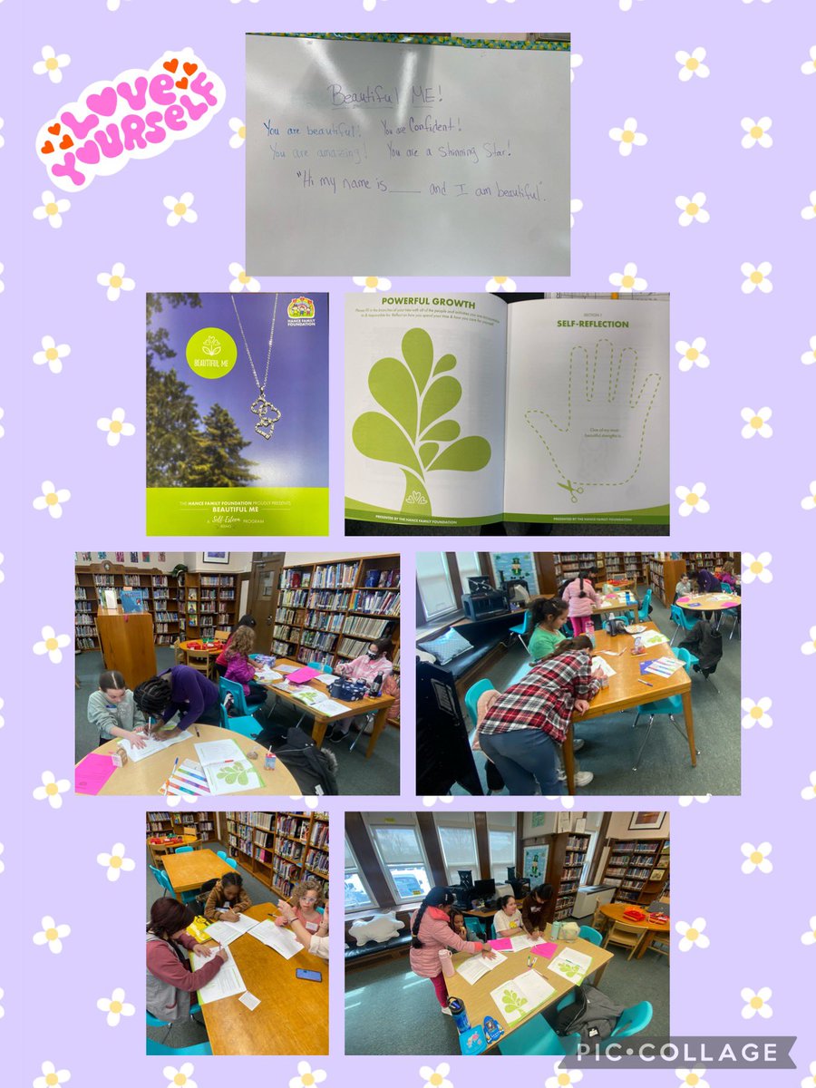 Day 1 of Beautiful Me-Self Esteem Matters-for our female students in grades 4-6 at our George Washington Intermediate School.  Self-reflection was today’s focus 💛🖤<a href="/WhufsdRams/">Ram Pride</a> <a href="/WhufsdRams/">Ram Pride</a> <a href="/WHGWashington/">WHGW</a> <a href="/selfesteemrise/">Self-Esteem Rising</a>