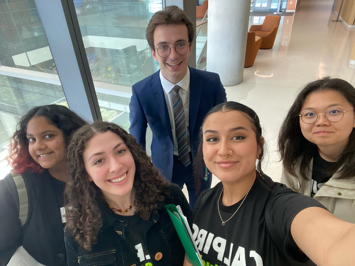 OliviaMion53773's tweet photo. We are so grateful we got the chance to meet with the office @AsmJesseGabriel   @ucdavis student chapter are excited for the rest of our Annual Lobby Day #LobbyDay2024 @CALPIRGStudent #CampustoCapitol #BreakFreeFromPlastic https://t.co/laoukGxTLB