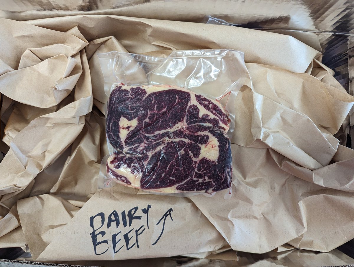 Little present going out to a regular customer! #dairybeef