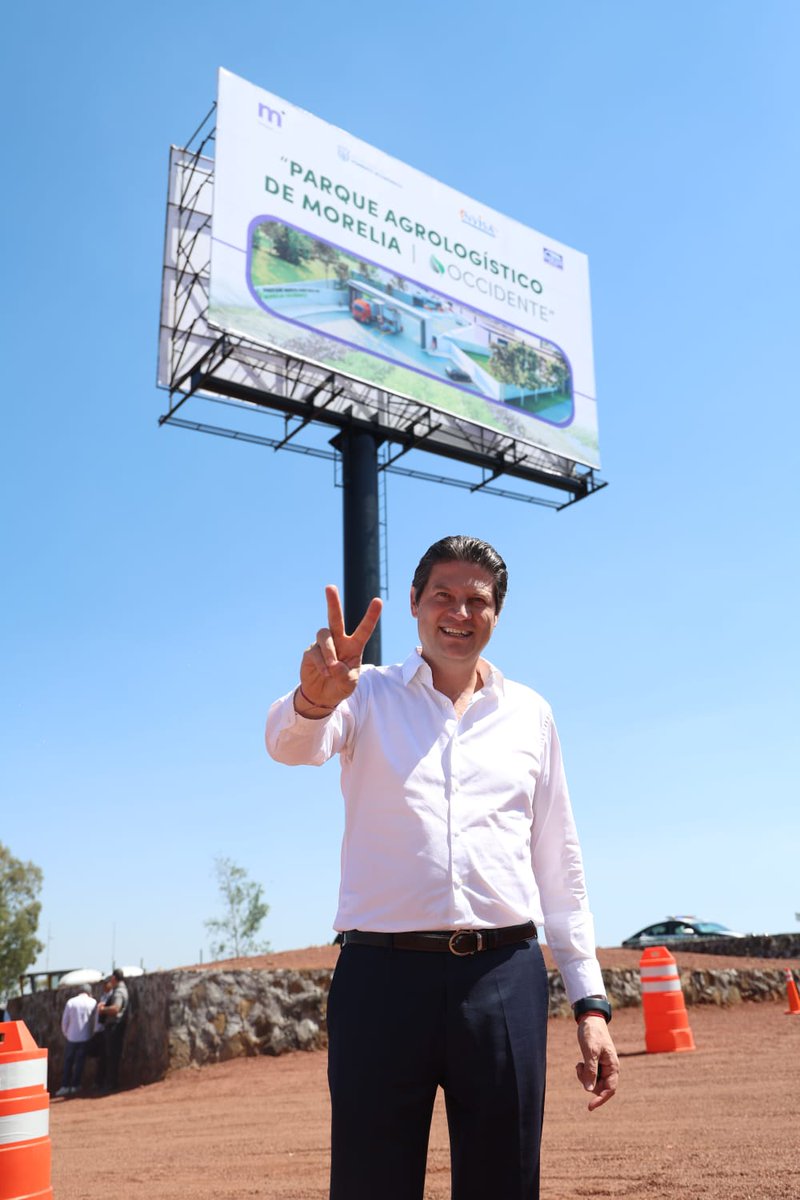 AlfonsoMtz_Mx's tweet photo. Con el Parque Agrologístico de Morelia Occidente, impulsaremos el poniente de Morelia.

Realizamos la colocación de la 1ra piedra del Parque Agrologístico de Morelia Occidente - Agroparque II, con el objetivo de detonar la economía regional y a generar oportunidades. https://t.co/cAXgMjB7S0