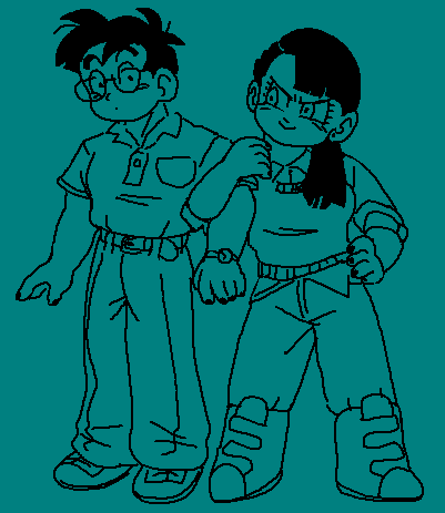 i like vegito and butch lesbians #dbz