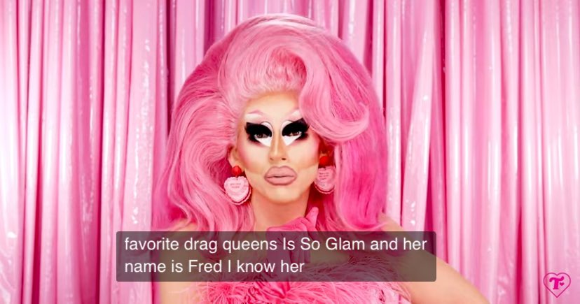 if it’s one thing Trixie is gonna do — is remind everyone my name is Fred and i am still gagged every time @trixiemattel