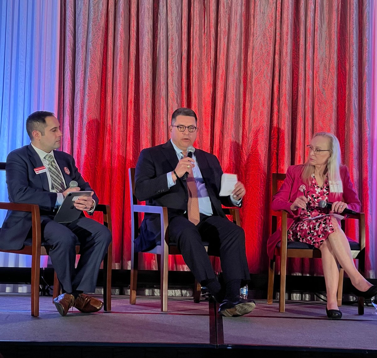 iCERT1st's tweet photo. @iCERT1st’s Executive Director, @gfkelemen participated in an NG911 Funding panel at NENA’s 911 Goes To Washington event. Thanks to @911NENA911 for inviting us to help prepare attendees for their Capitol Hill meetings this week. #iCERT #NENAGTW https://t.co/nvuioHp1le