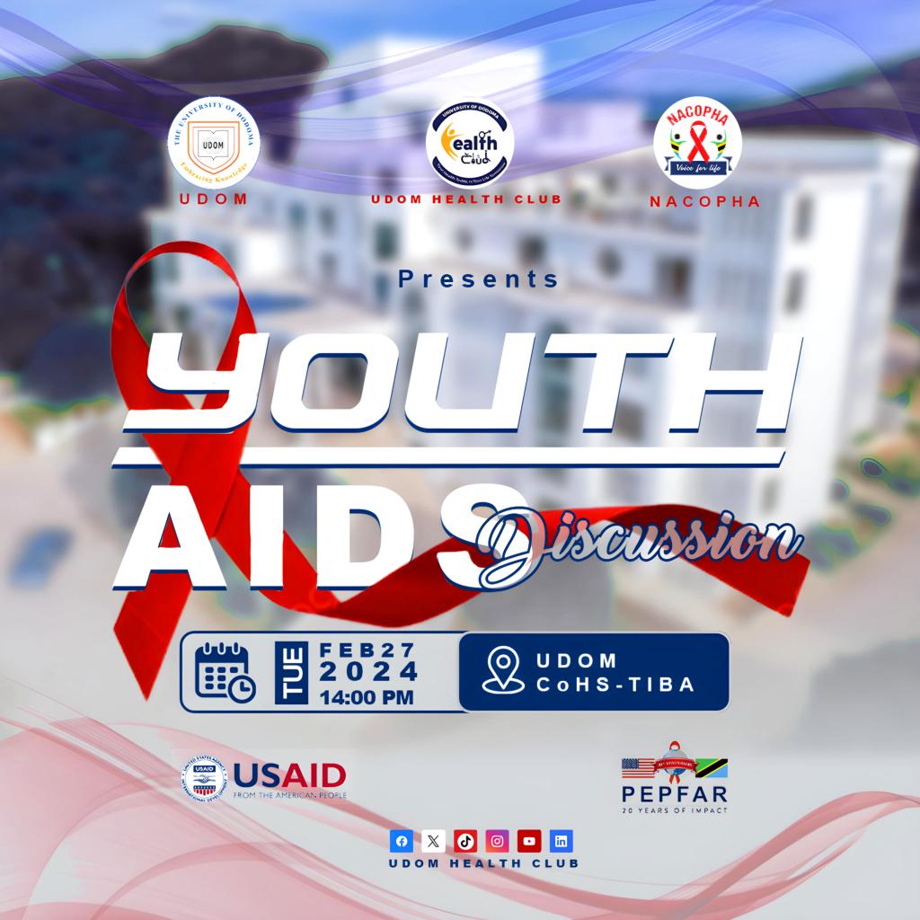 udomhealthclub's tweet photo. On 27th February ,2024 in collaboration with @NACOPHA  and @USAIDTanzania  "AFYA YANGU project"  . We are having a "YOUTH AIDS DISCUSSION" Starting from 2pm to 5pm with an aim of increasing the knowledge and awareness on prevention of HIV/AIDS among youth.

@ummymwalimu https://t.co/3bG9yzxj1V
