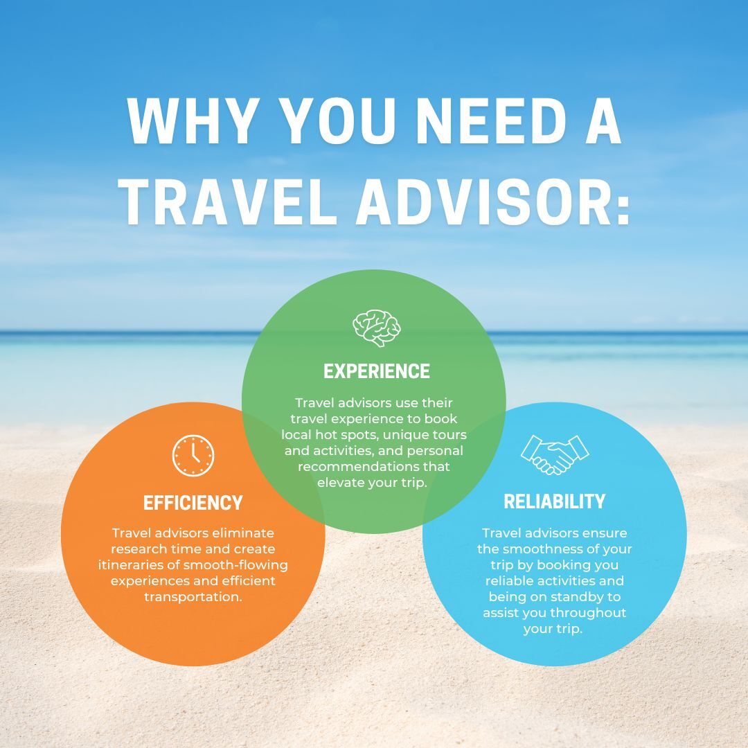 See the world through a travel advisor's lens 🌏 🔍 when working with us you get a personalized experience that is catered to YOU. Connect with us today to get started on booking your 2024 travel. #TravelBetter #TravelAgent #TravelAdvisor #TravelAgency