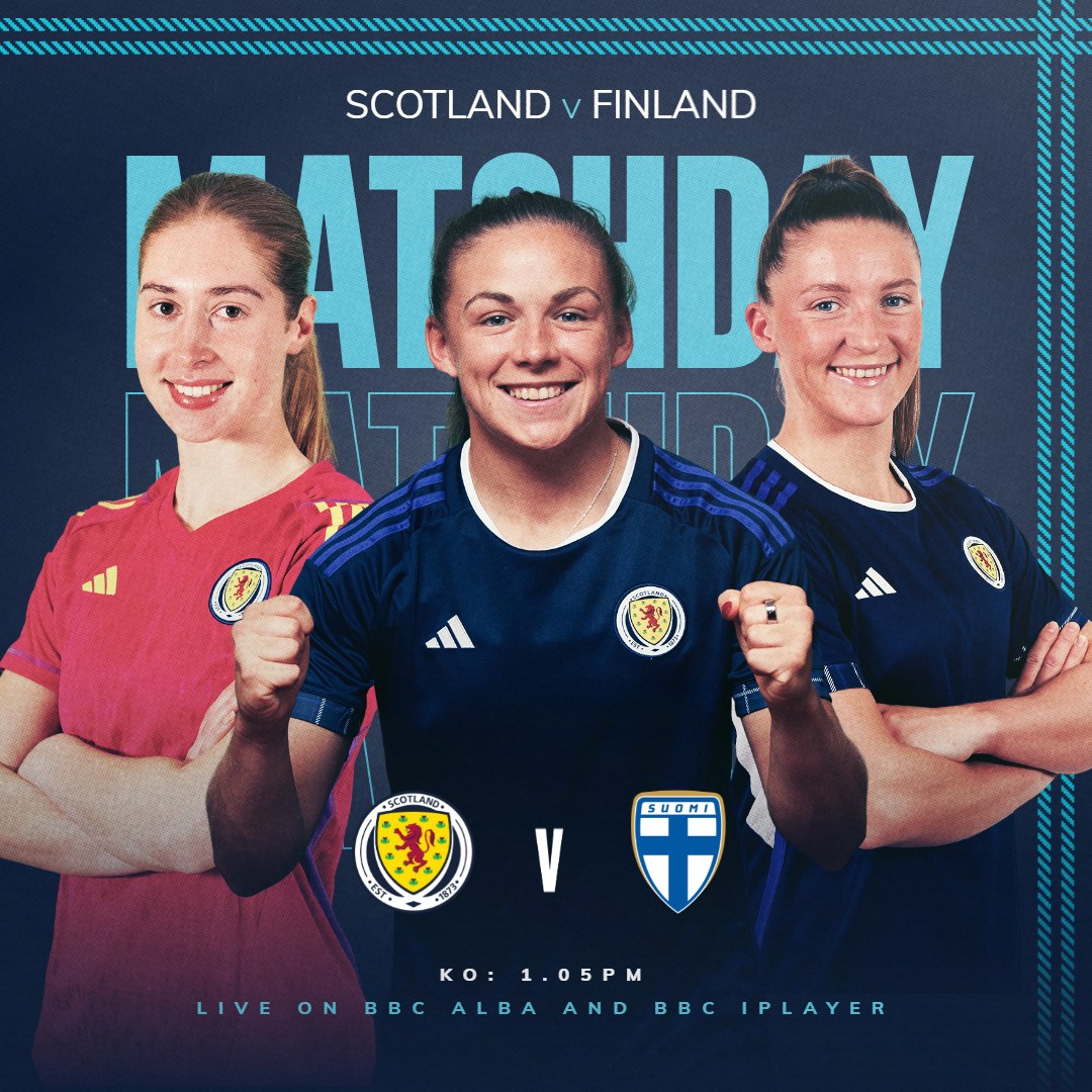 Pinatar Cup Final day 🙌 🏴󠁧󠁢󠁳󠁣󠁴󠁿 🆚 Scotland v Finland 🏆 Pinatar Cup ⏰ 1.05pm 🏟️ @PinatarArena 📺 @bbcalba & @BBCiPlayer ➡️ Preview: scotfa.co/swntfinprv #SWNT