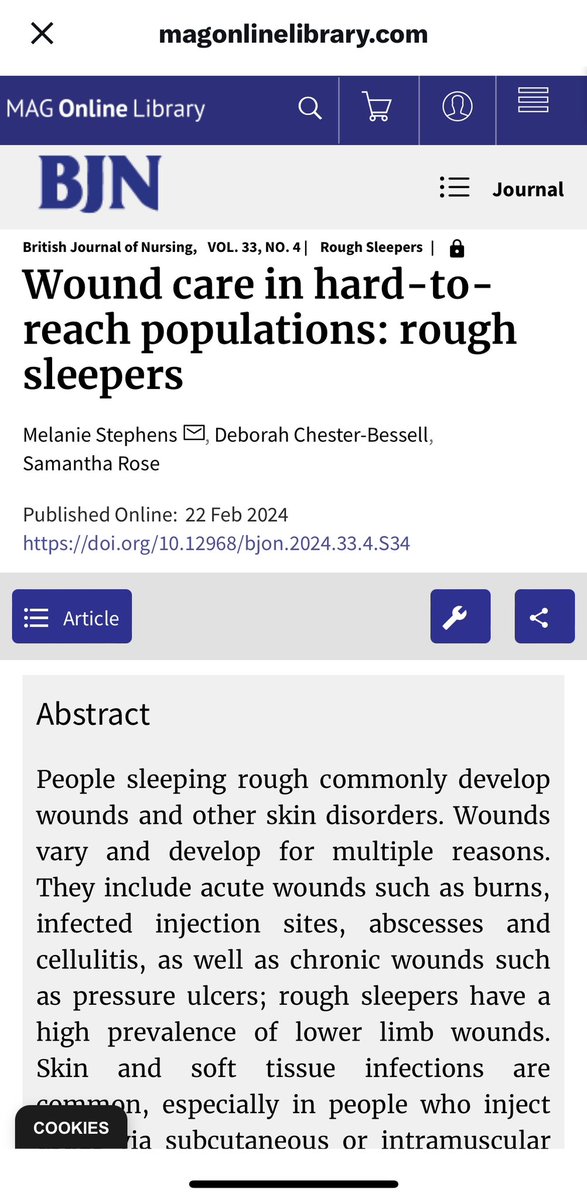 I can finally share my epic news. My name on something other than a wanted poster 🫣
Our first journal article in print xxx British Journal of Nursing….
