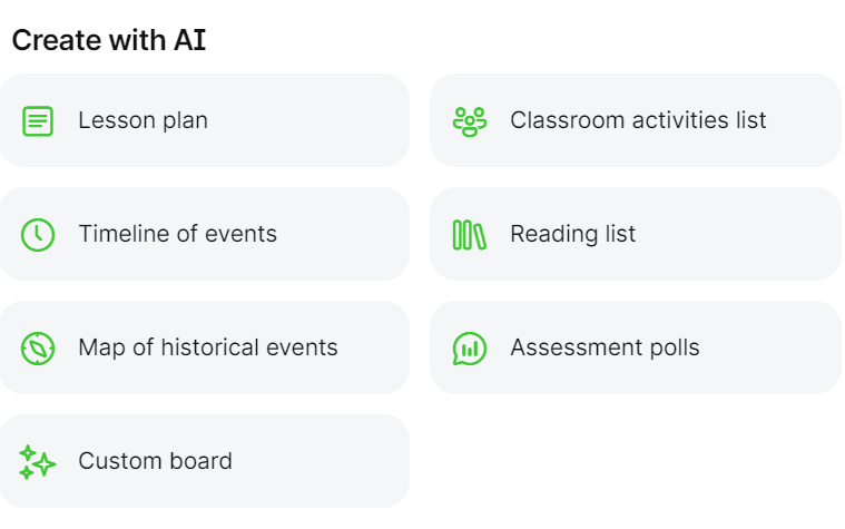 Wowza - check out @padlet new Edit with AI features. I made this map of historical events - The Fur Trade in Canada in 30 seconds. Students could add info about specific fur trading forts. So many ideas! padlet.com/jenniferperry/…