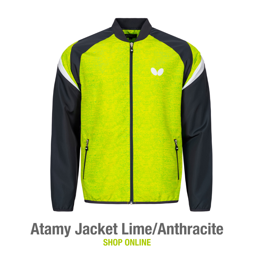 Bowmar_Sports's tweet photo. Atamy Jacket Lime/Anthracite
#tabletennisequipment #pingpong #atamyjacket
Shop Online: https://t.co/zZEu9hngk8 https://t.co/sa2YTXviI0
