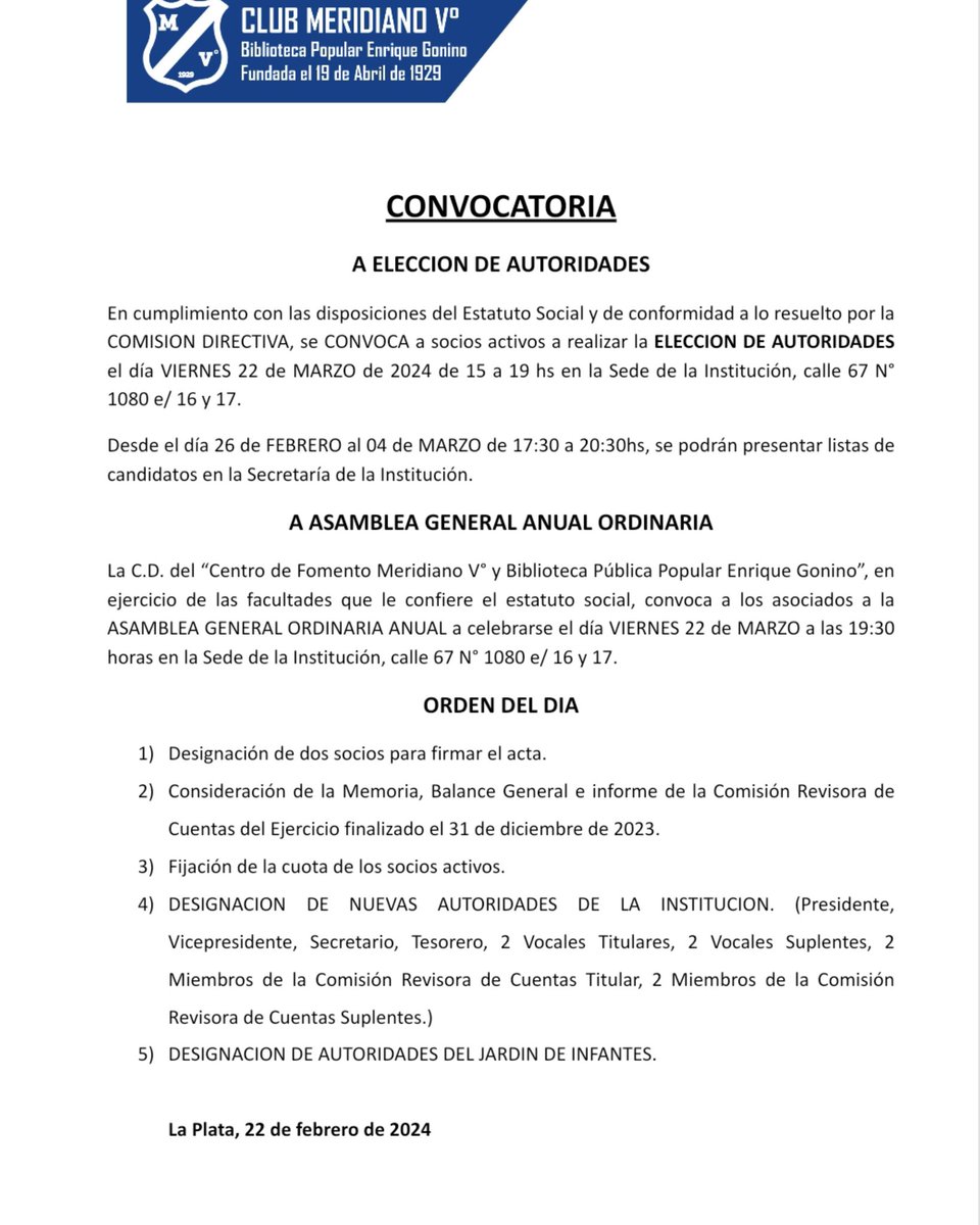 Club Meridiano V° tweet media