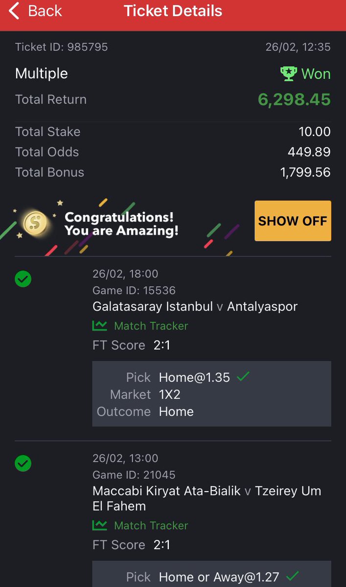 I staked 10naira cause I didn’t have much 450odds boom self picked 💯