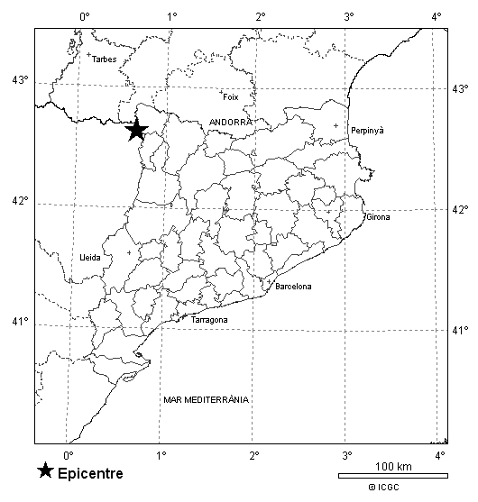emergenciescat's tweet photo. Prealerta #SISMICAT
Terratrèmol de magnitud 3.3 amb epicentre a Osca percebut a les comarques de la Val d'Aran, Alta Ribagorça, Pallars Sobirà i la Franja de Ponent
No es té constància que hagi produït danys https://t.co/3QBxlx4RAy