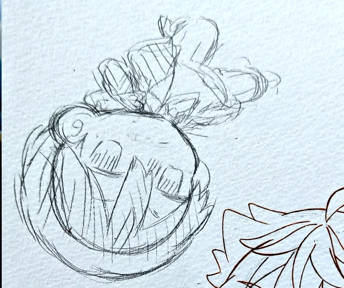 昨日のラフはこうなりましたついでにのラフも描きました…線画したくないです…… 