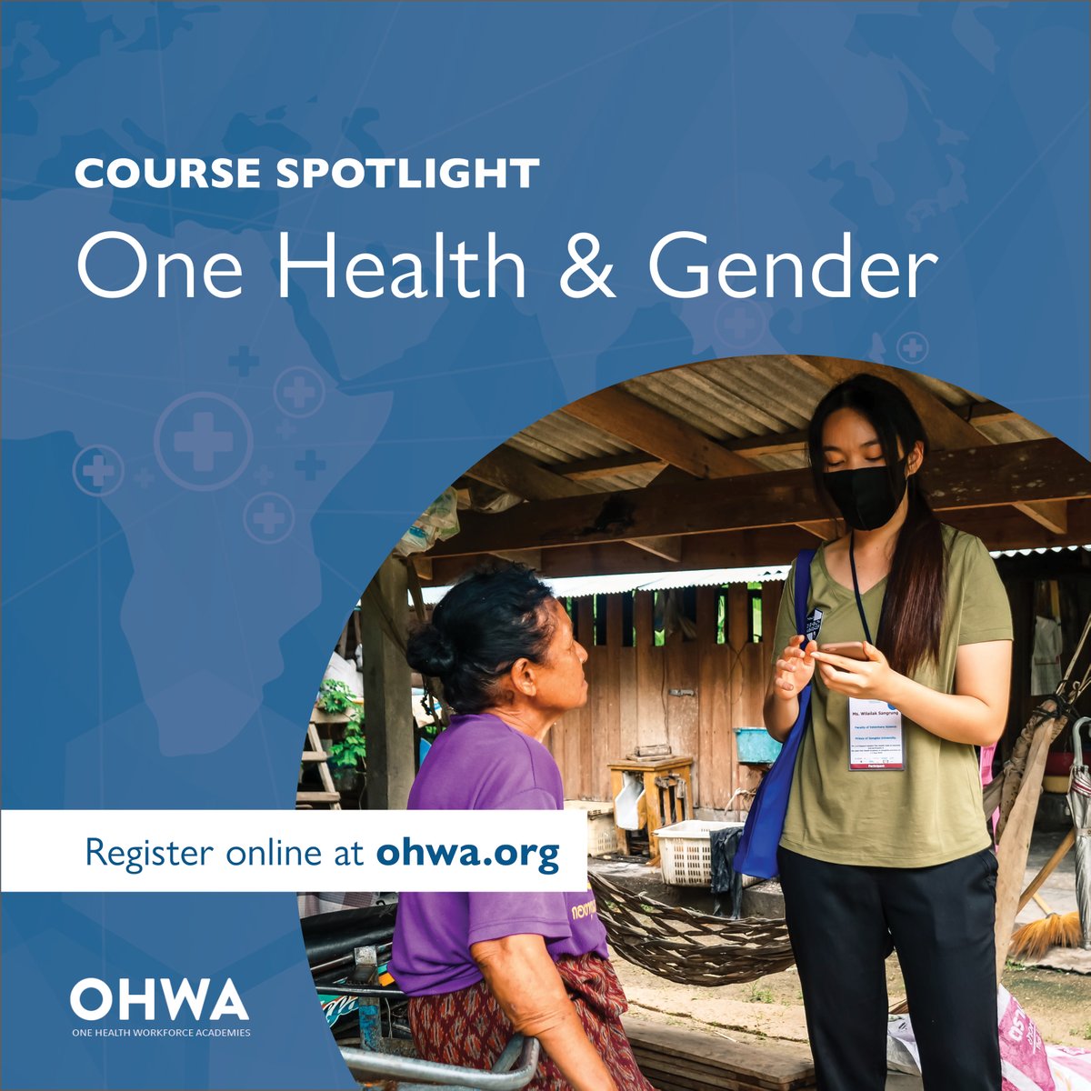 ENROLL TODAY! Another course we have available is One Health & Gender, exploring concepts such as gender and sex, and how they relate to #OneHealth. Additional topics covered: Gender Sensitive Emergency Response Planning & Risk Communication. Enroll at: ohwa.org