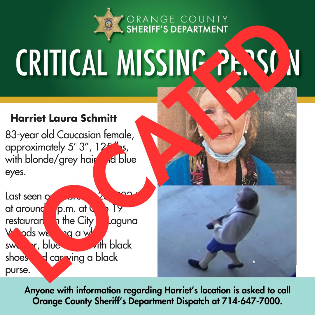 OCSD - Laguna Woods (@ocsdlagunawoods) on Twitter photo 