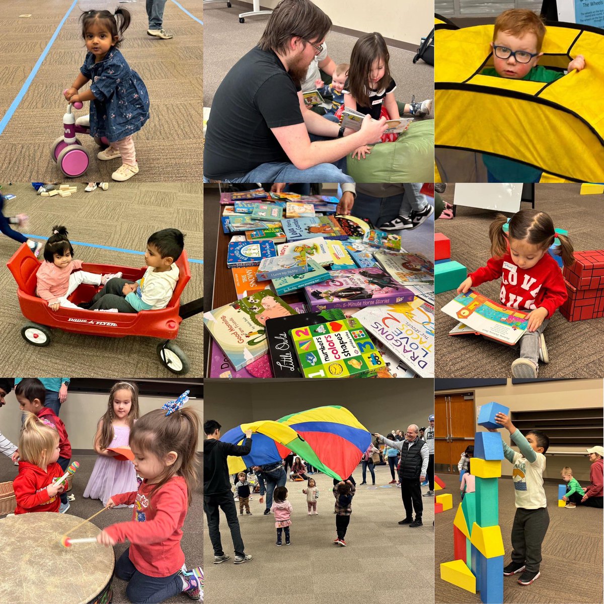 We hosted our annual Roll &amp; Read event over the weekend and it was a big success with a record breaking 134 families in attendance!!! What a fun-filled morning with so many of our wonderful families! 🚲💛📚