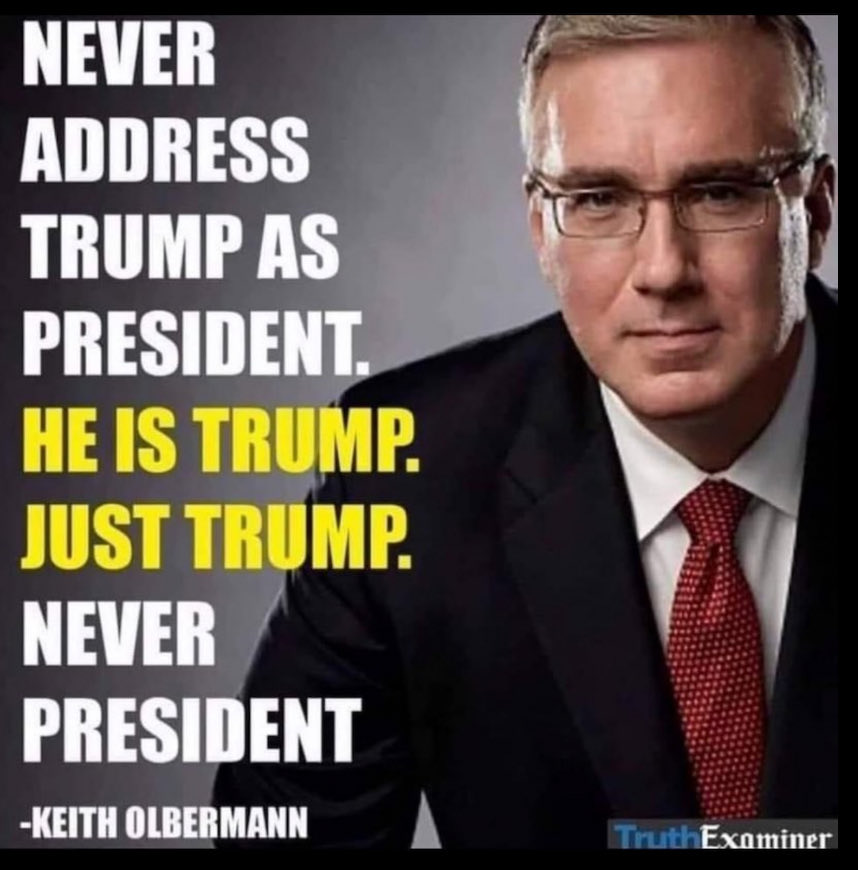 NEVER president, got it? #VoteBlue 💙