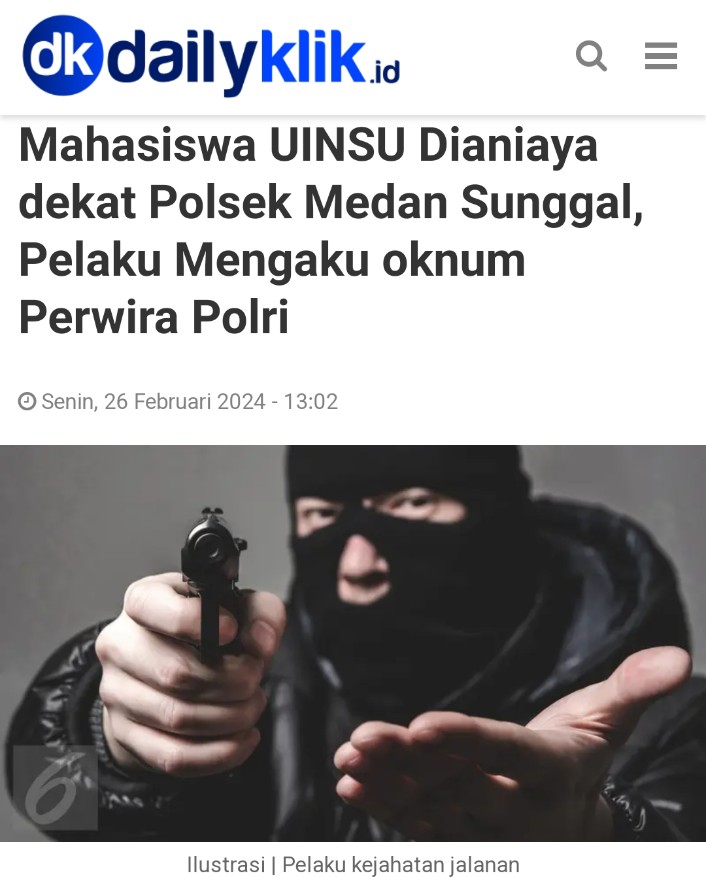 Nicho_Silalahi's tweet photo. Kok udah mangkin ga aman aja kota yang kau pimpin ini @bobbynasution_, kalau ga vecus gini kau mending mundur aja kau jadi walikota.!!!! 

Oh ya pak @ListyoSigitP kok bisa begal leluasa di dekat polsek medan sunggal ?

Kenapa Mangkin ga beres gini kinerja kepolisian sekarang ? https://t.co/V0vsZdt7XA