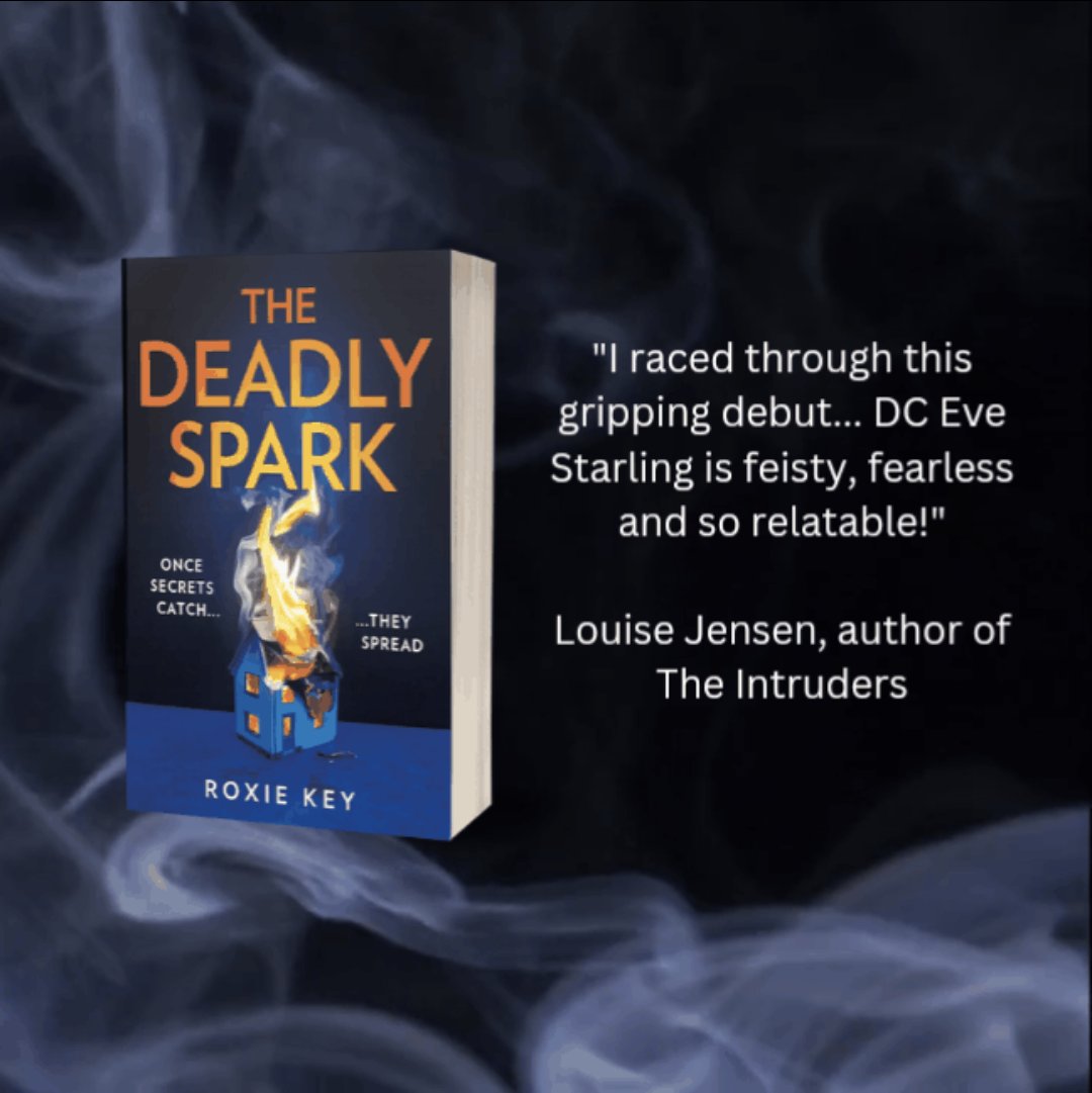 Less than three months to go until #TheDeadlySpark is launched! I've had more brilliant endorsements from equally brilliant authors in the past couple of weeks 🔥

#BookTwitter #CrimeFiction