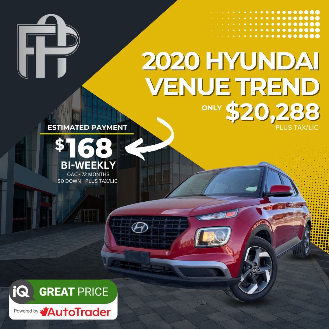 PauletteAuto's tweet image. The 2020 Hyundai Venue Trend is a top choice for those looking for a stylish and reliable vehicle. With its sleek design and advanced features, this car is sure to turn heads on the road. 

More information and photos online:
buff.ly/3OWji8O