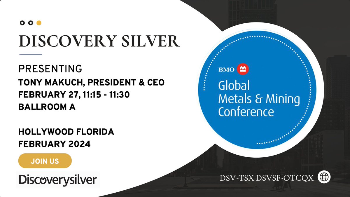 Discovery Silver (TSX:DSV) tweet media